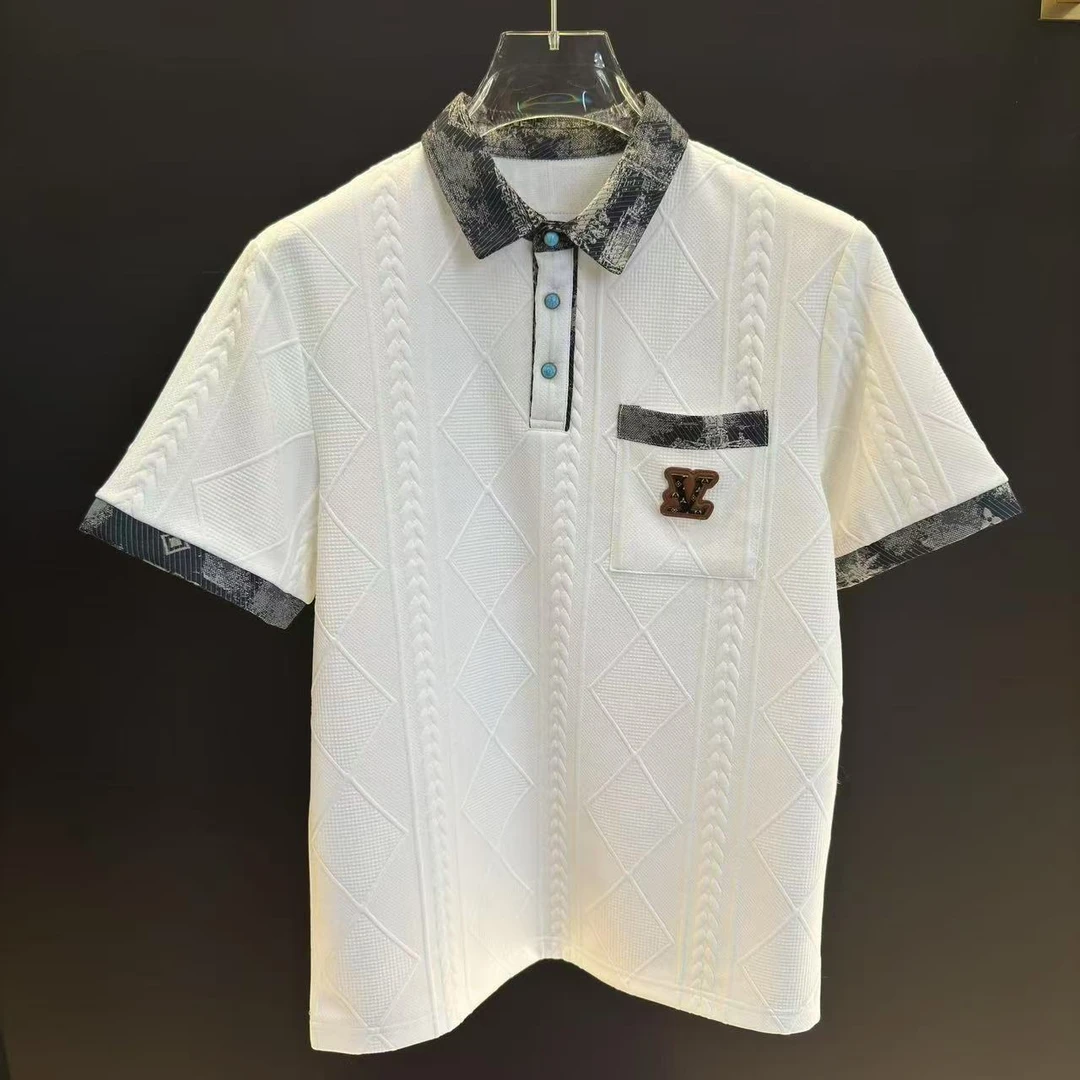 高端奢品短袖polo衫休闲宽松时尚【AY】