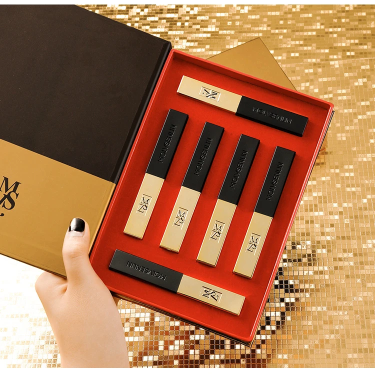 【生日礼物】6支装小金条口红哑光显白持妆显色限量版礼盒送女友