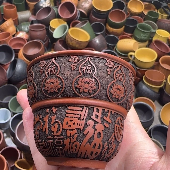 茶杯紫砂全手工紫砂