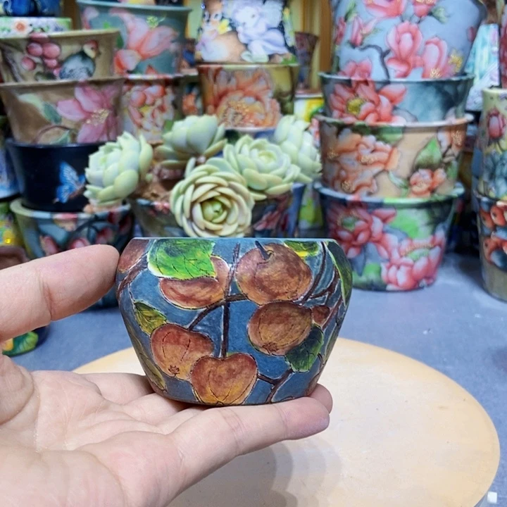 景德镇艺术手绘作品