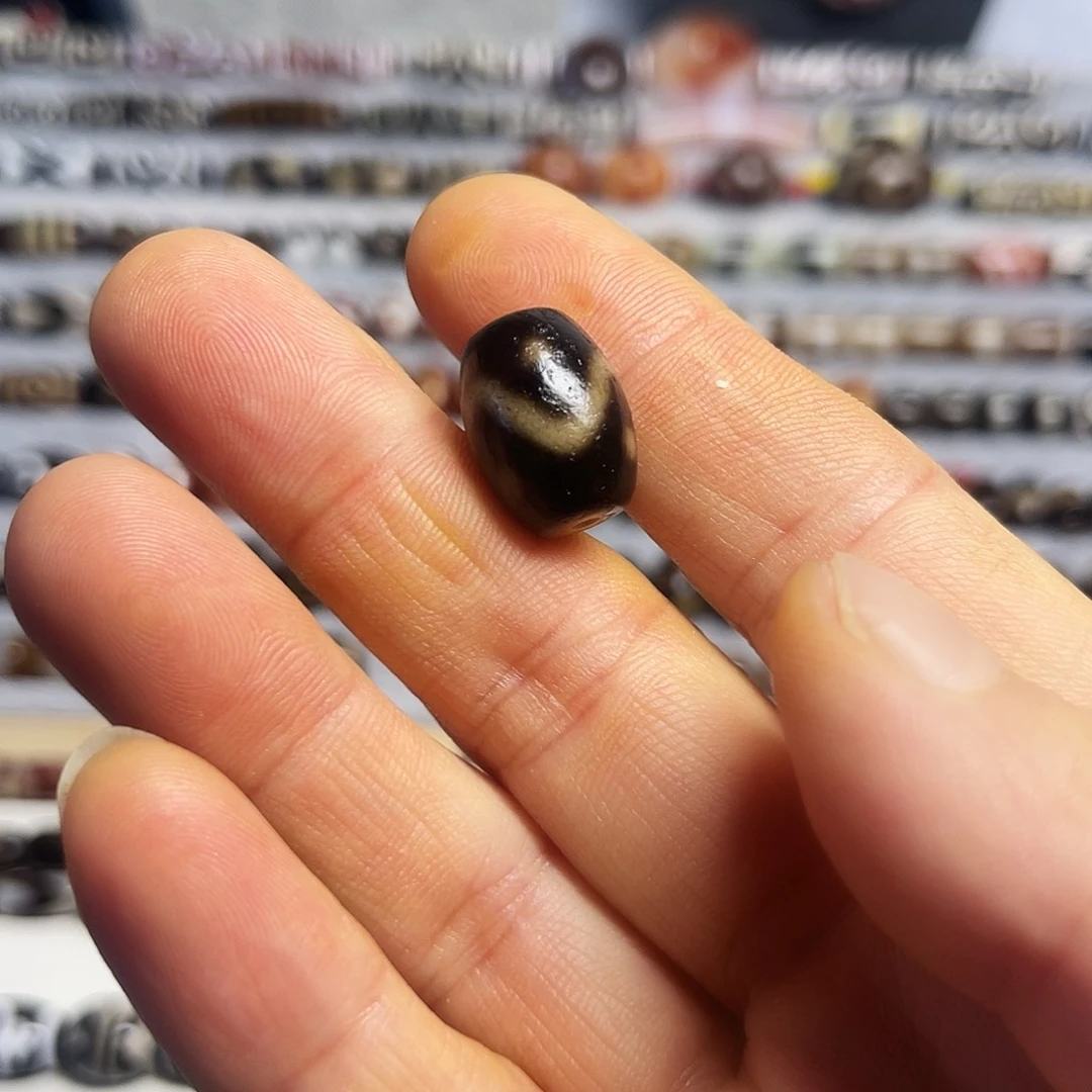 男***下玛瑙/玉髓合金颈饰