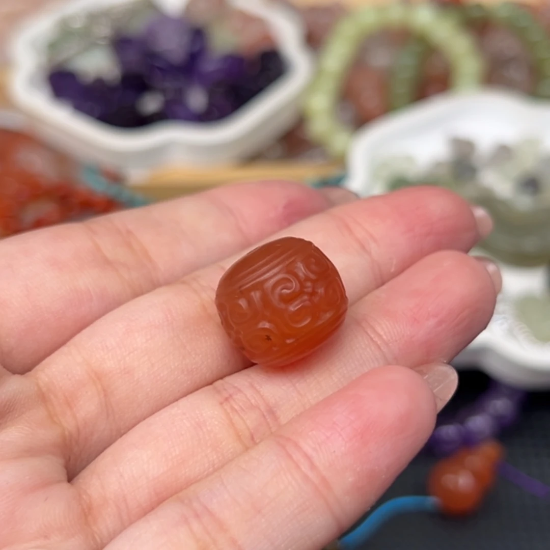 吊坠(不含链)未镶嵌南红玛瑙