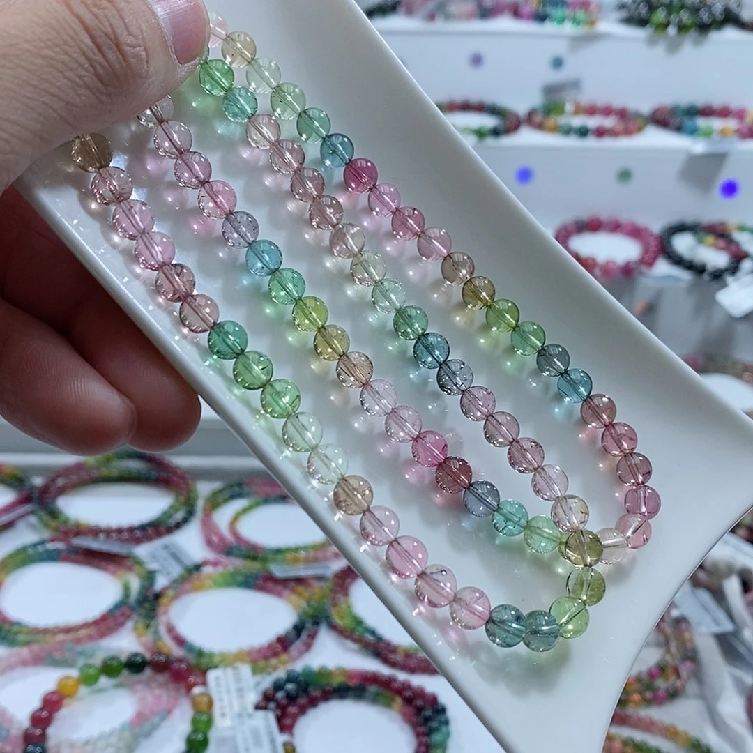 碧玺手链未镶嵌手链