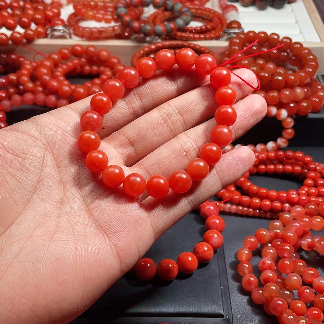月***城手链未镶嵌南红玛瑙