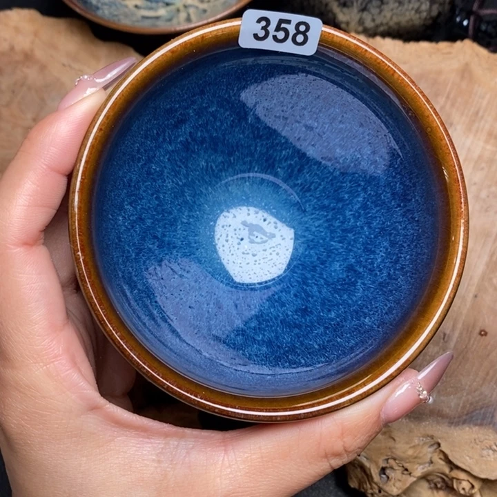 茶盏建窑建盏主人杯358