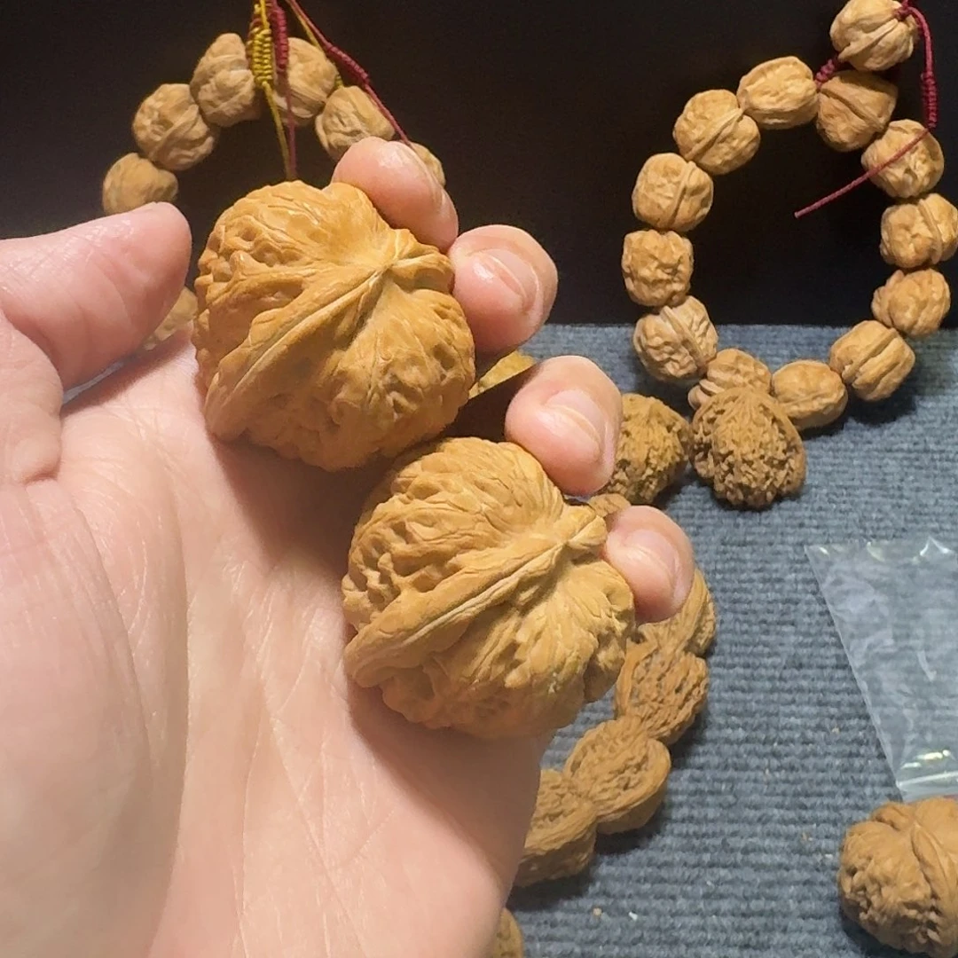 文玩核桃把件元宝全品41尺