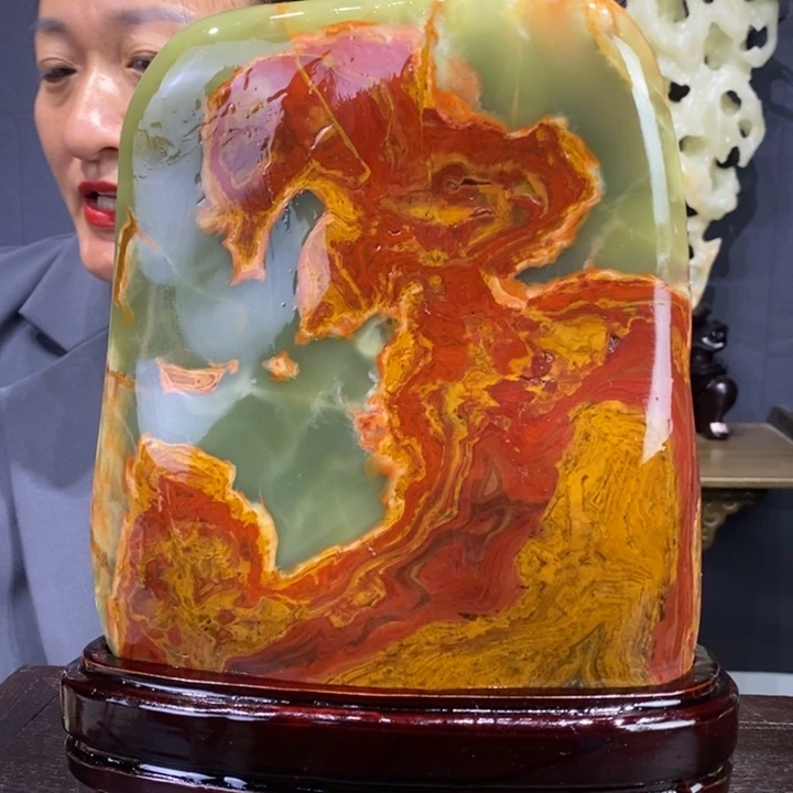 石材精品古青石摆件