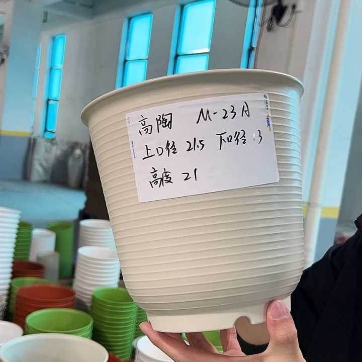 正品高陶口21高21米色无托6只