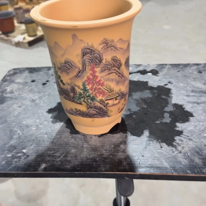 紫砂紫砂花盆破损补发高度22口径17单只