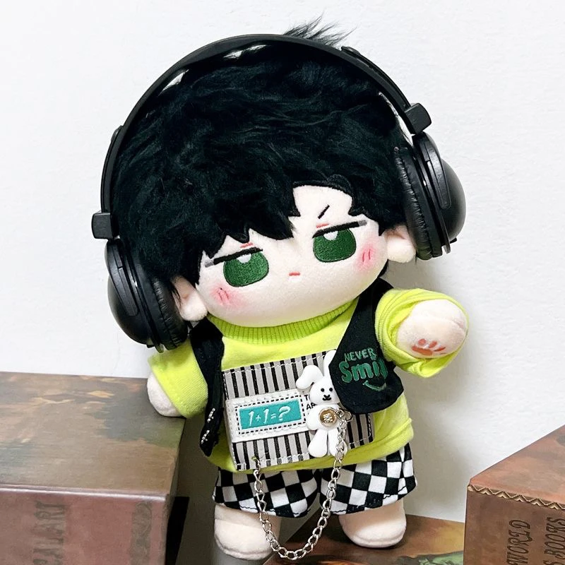 【荧光艺术家】新20cm棉花娃娃可爱衣服无属性玩偶公仔换装娃衣现货