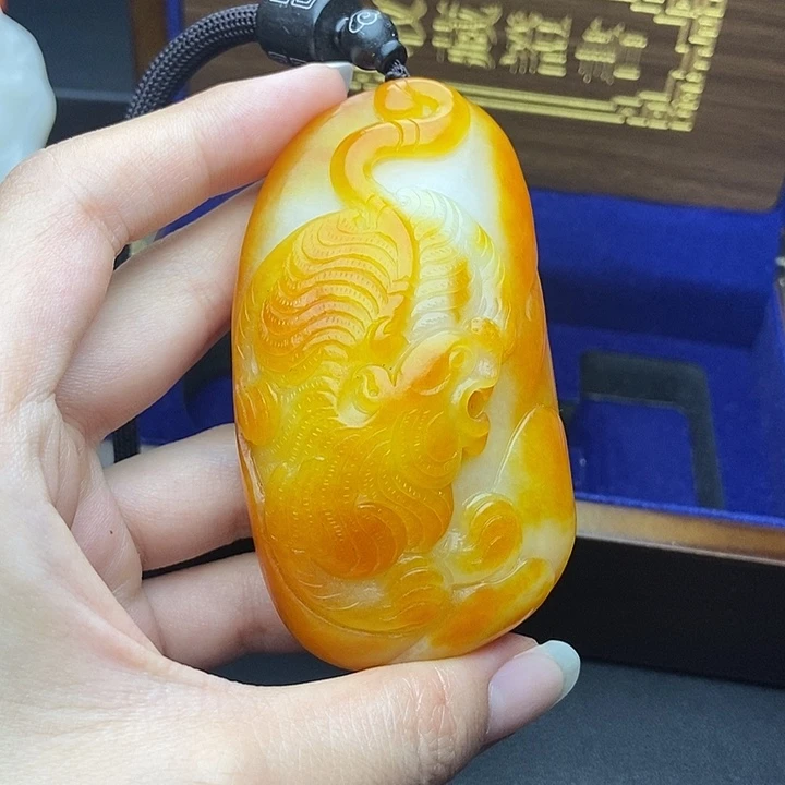 和田玉未镶嵌挂件一***！N