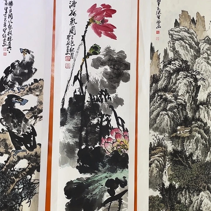 国画张圣敏先生纯手绘作品