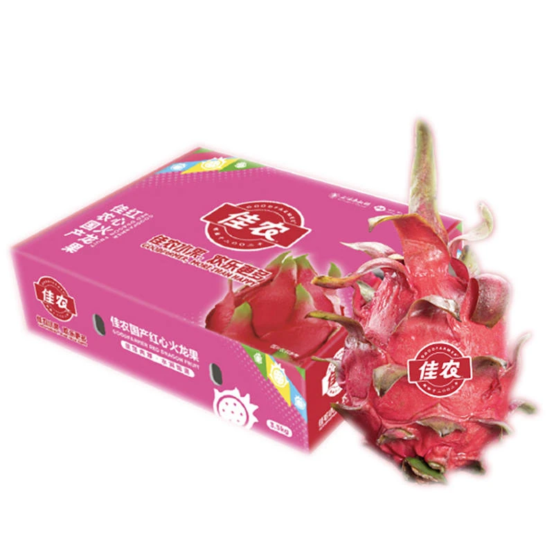 佳农红心火龙果礼盒 约4kg