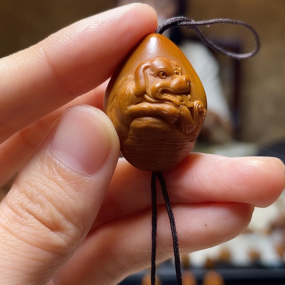 橄榄核手串/手链橄榄核 狗