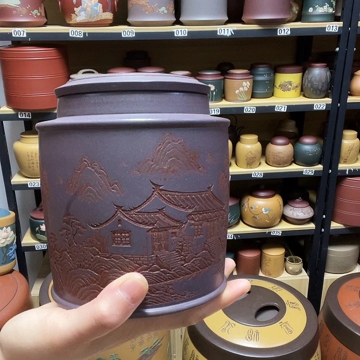 紫砂茶叶罐紫砂茶叶罐