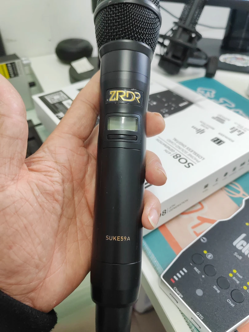 9新 ZrDr 二手9新zrdr无线一拖一麦克风