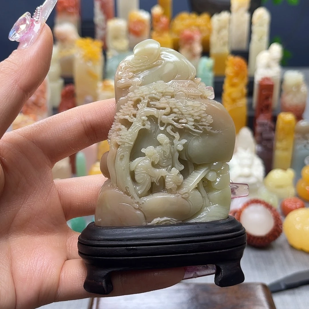 昌化石印石包邮包刻8237