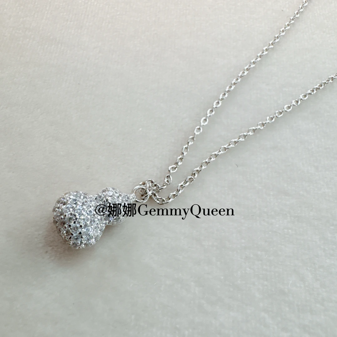坠链均925银合成锆石 娜娜GemmyQueen项链GQ04938