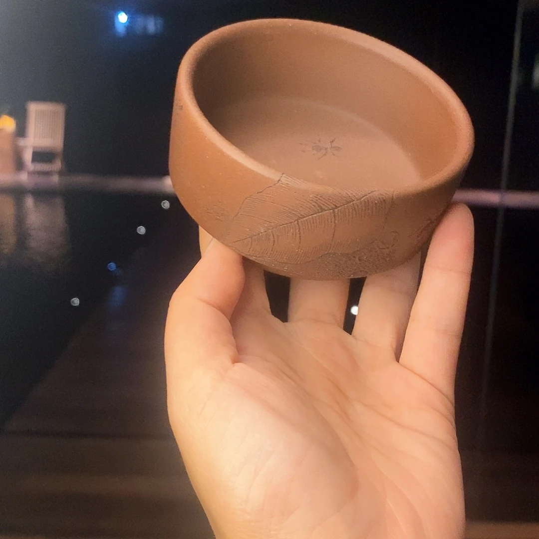 紫砂茶杯宜兴紫砂杯