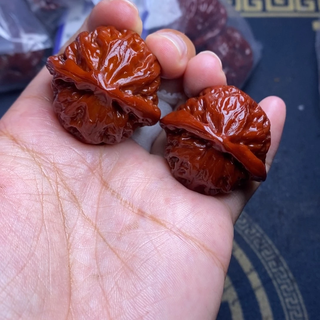 吊坠文玩核桃宫灯37 色差