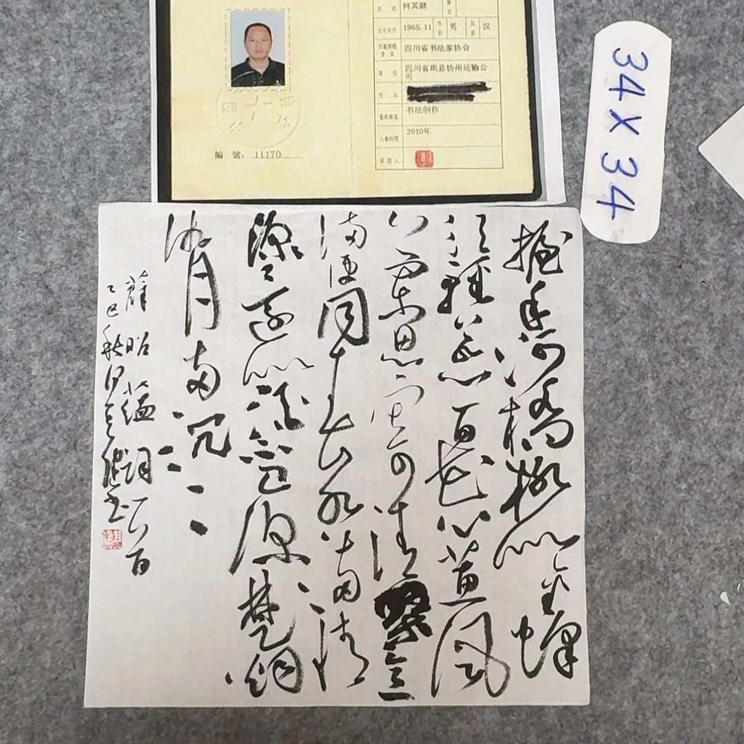 书法中书何其健34+34