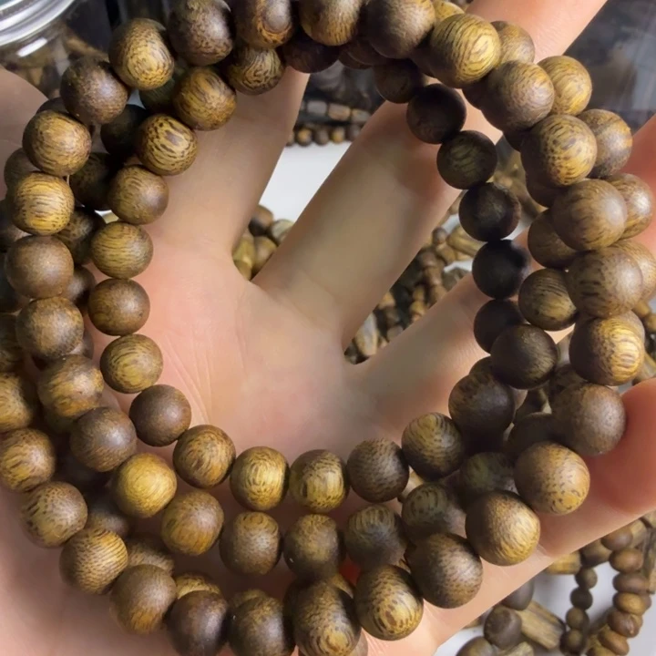 简***沉香碎屑沉香莺歌绿奇楠18+08多圈