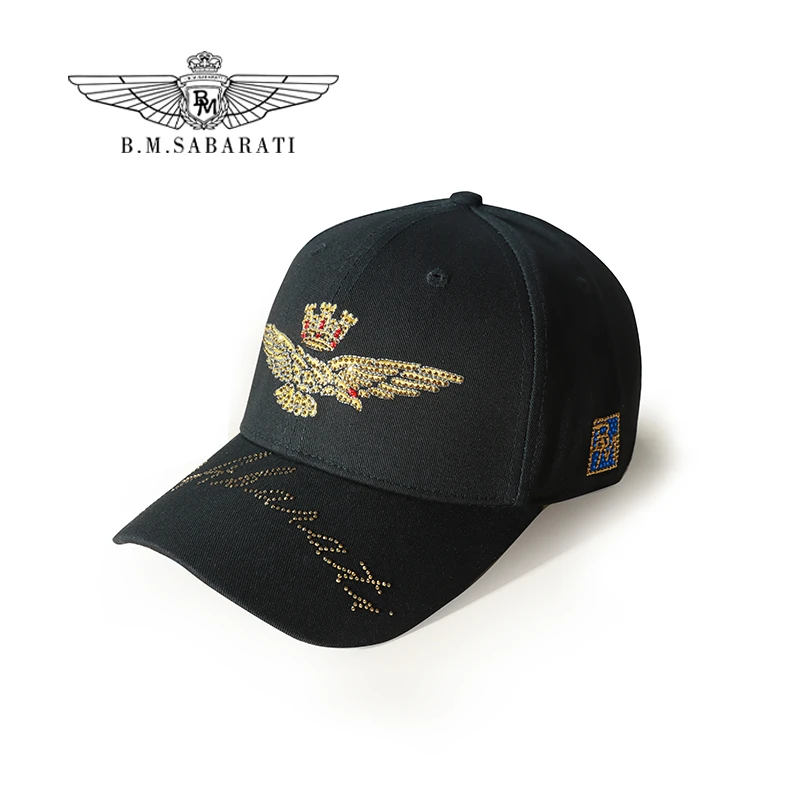 B.M.SABARATI 男款阳光帅气休闲鸭舌帽帽子W