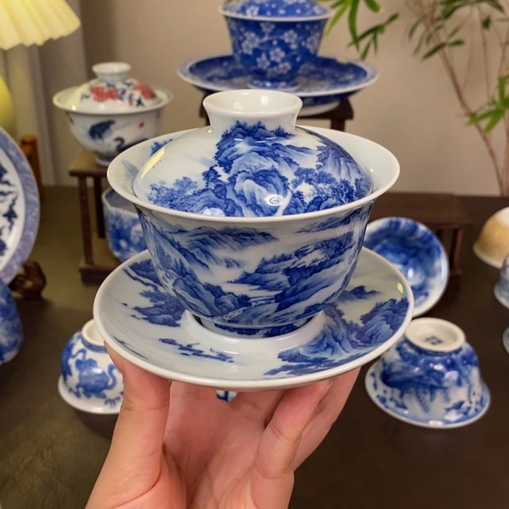 景德镇陶瓷手工手绘