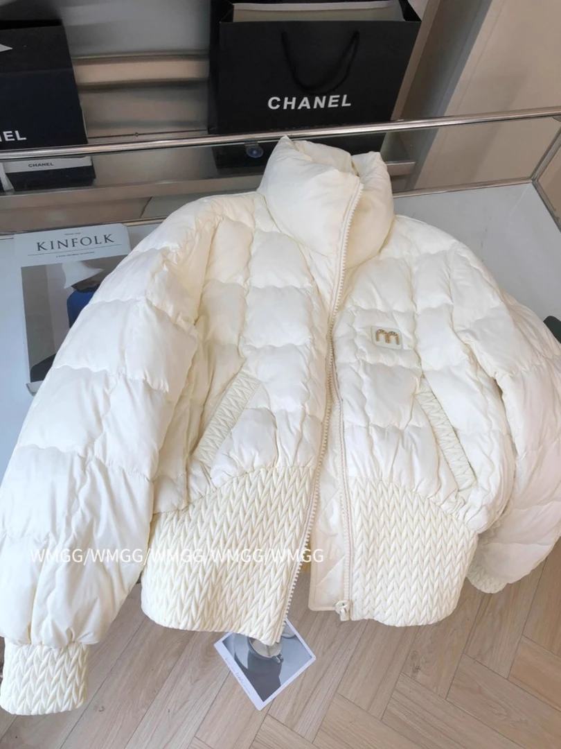 棉服外套女2025秋冬季新款立领时髦轻奢风修身显瘦百搭小香风棉衣