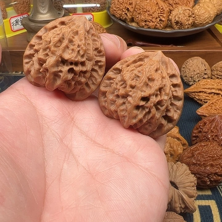 文玩核桃吊坠39鹤渡领