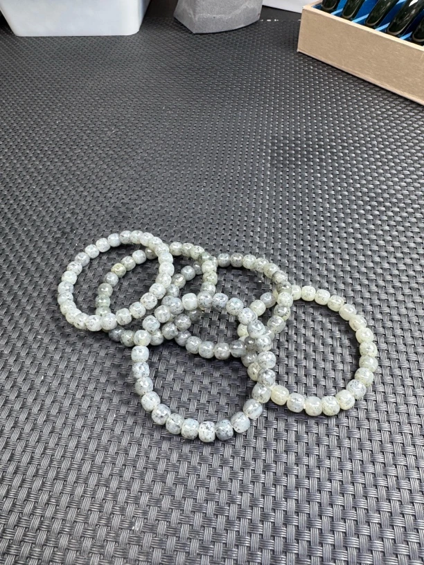 精和田玉点墨青花老型手串卡8➕手串多样性拍一发一
