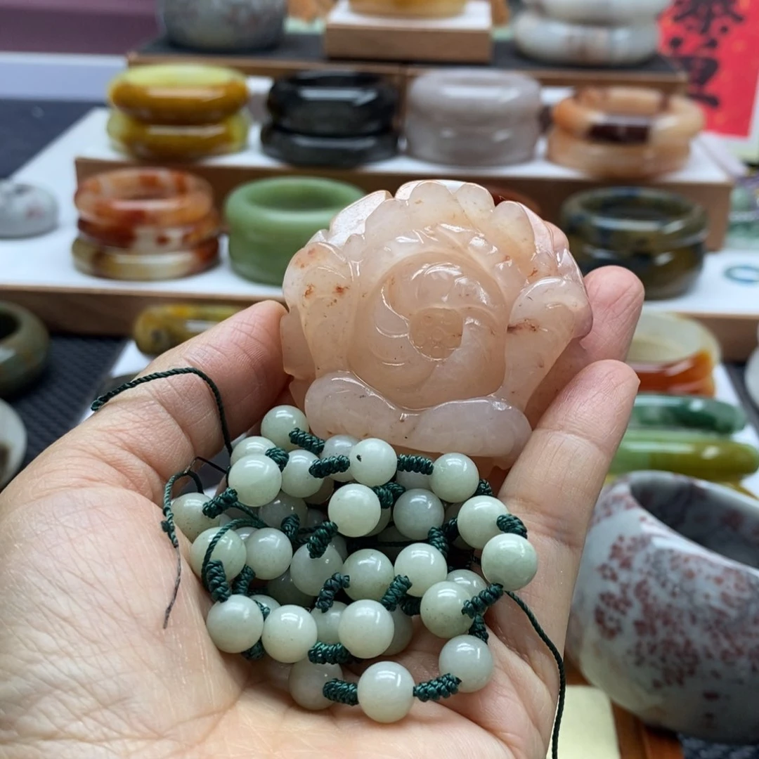 石英质玉手镯未镶嵌@***点