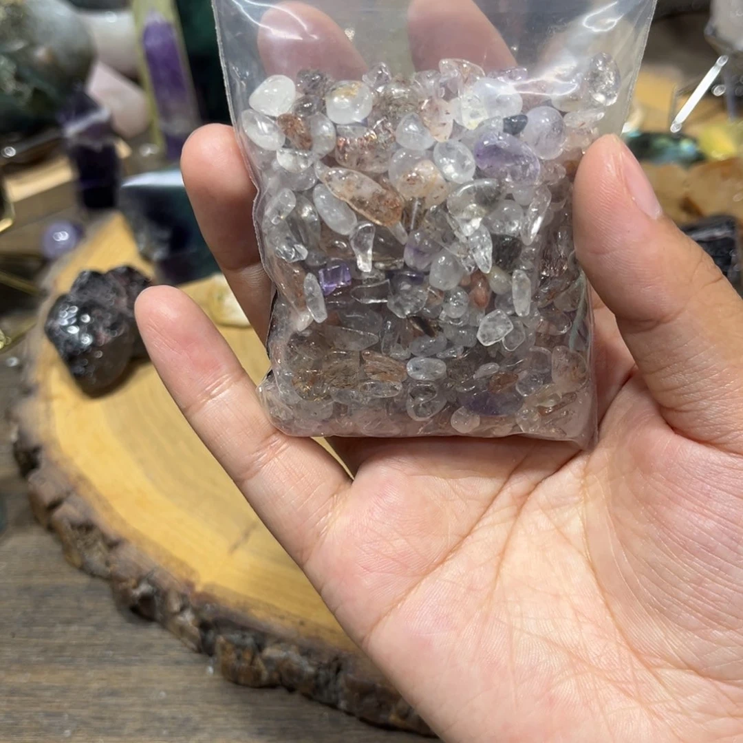 水晶珠宝半成品未镶嵌100克多样性发其一