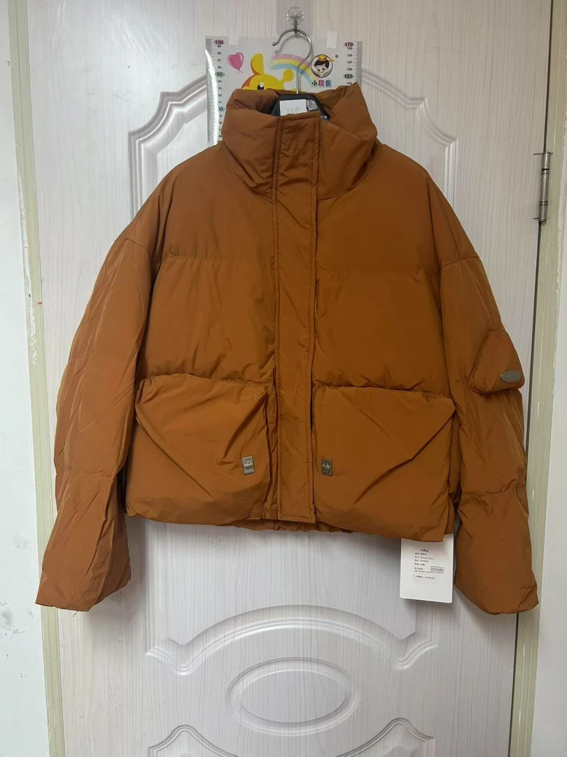 【子惠服饰】2024新款短款休闲宽松羽绒