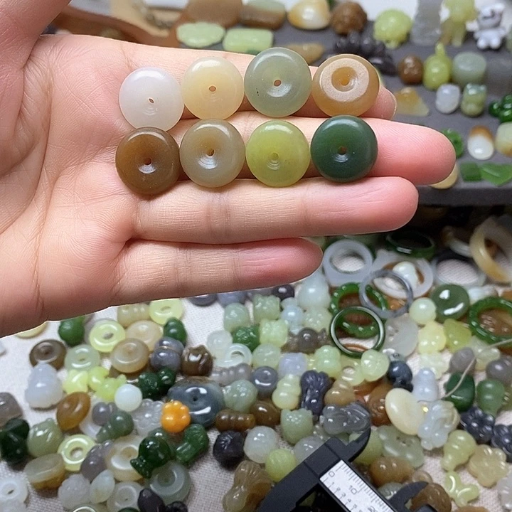 未镶嵌和田玉挂件平安扣68一个多样性发其一