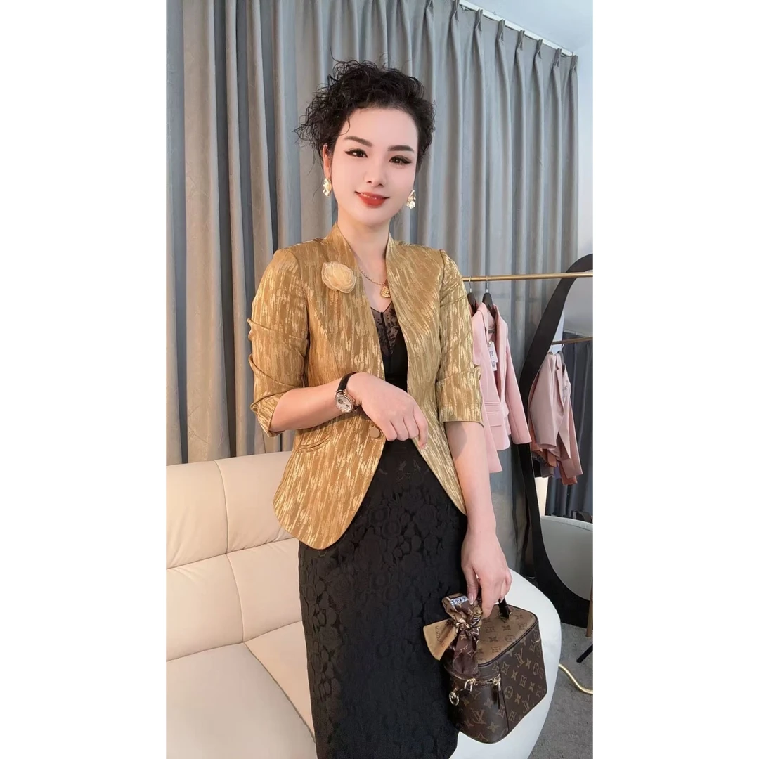 糖糖严选 别致西装外套2025新款休闲爆款流行小西服 0228