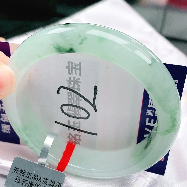 翡翠未镶嵌手镯缅甸天然a货翡翠手镯