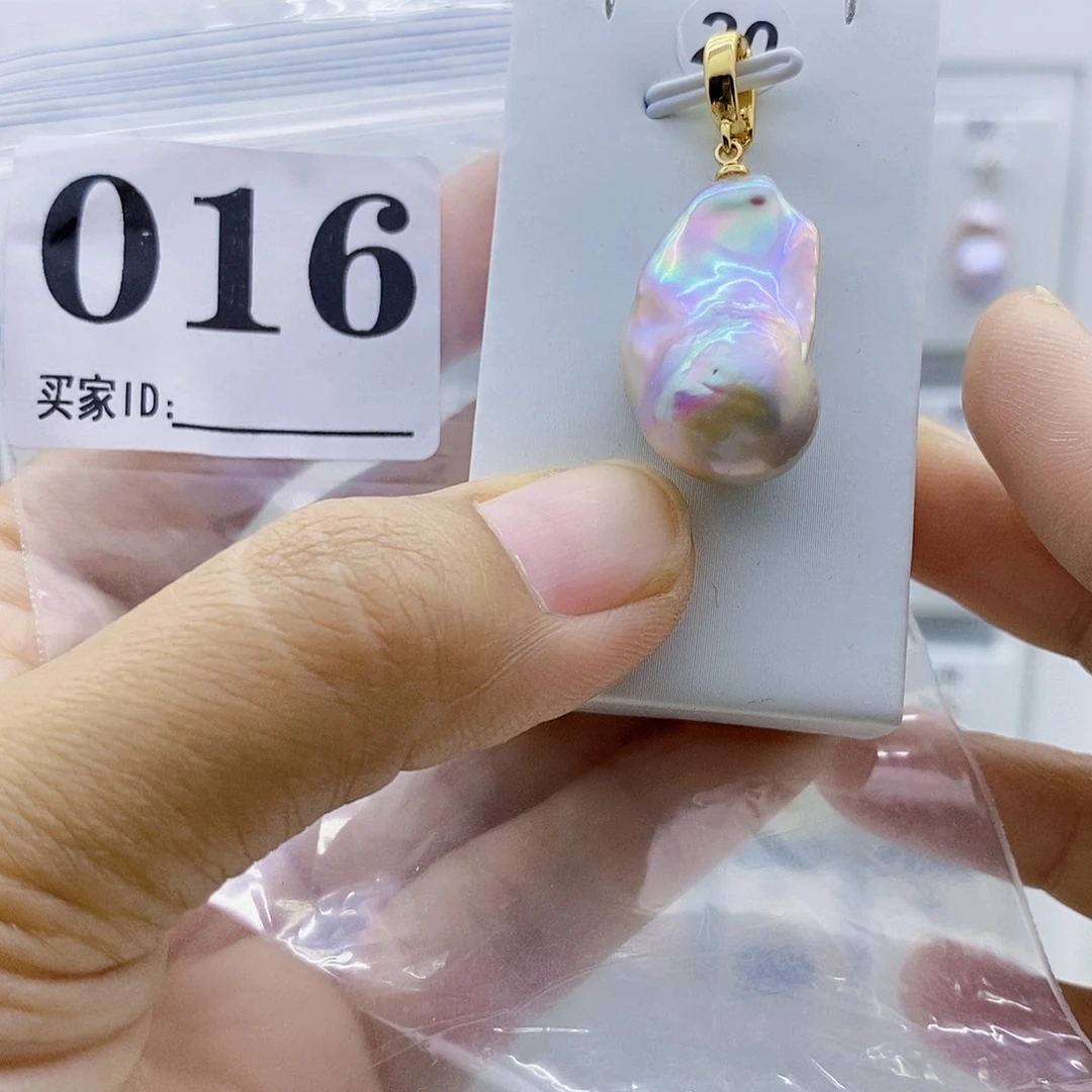 淡水珍珠颈饰钛钢