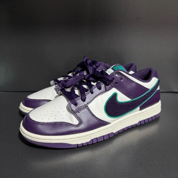 95新 NIKE/耐克 44码/白紫 摇粒绒 低帮男款