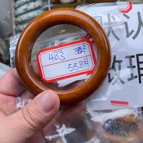 未镶嵌蛇纹石玉手绳