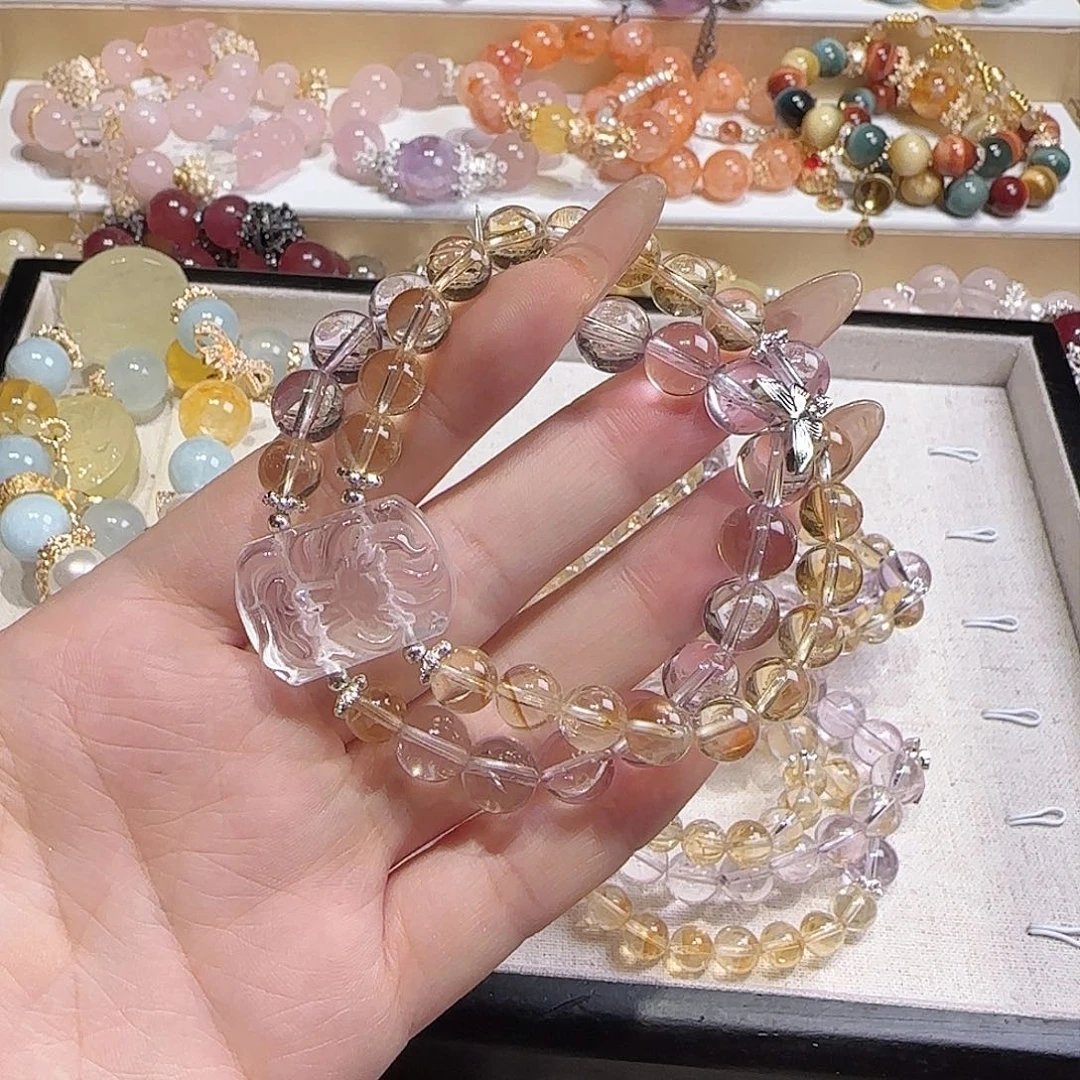 水晶手链未镶嵌此次