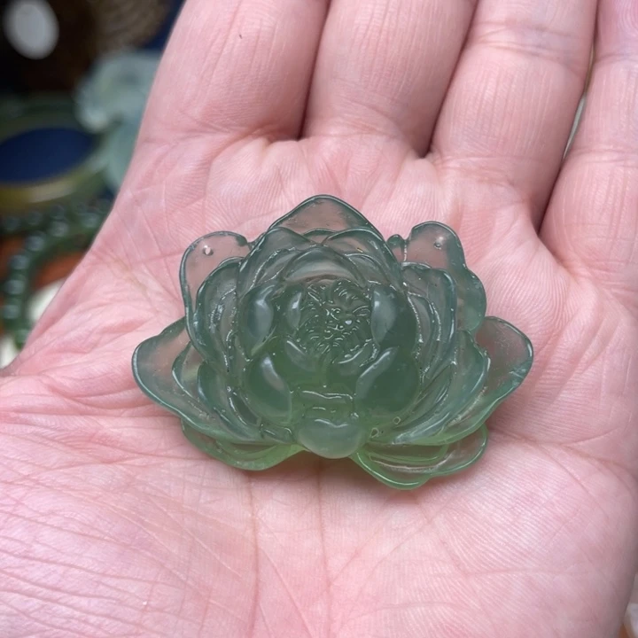 蛇纹石玉吊坠未镶嵌༄****