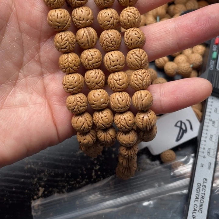 清***月核桃散籽批发小桃核600