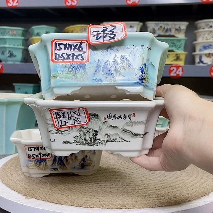 紫砂花瓶紫砂花盆