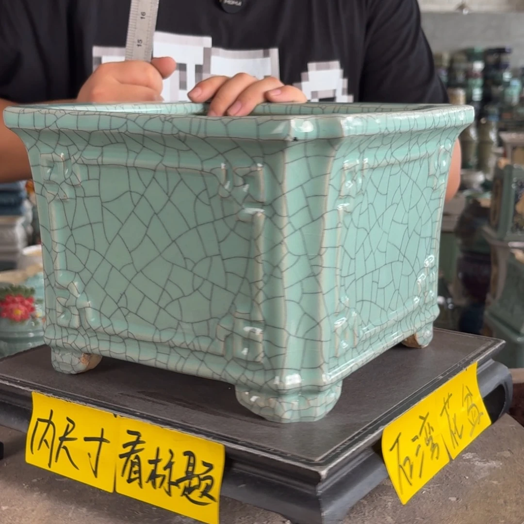 。一风堂石湾花盆 内21*15