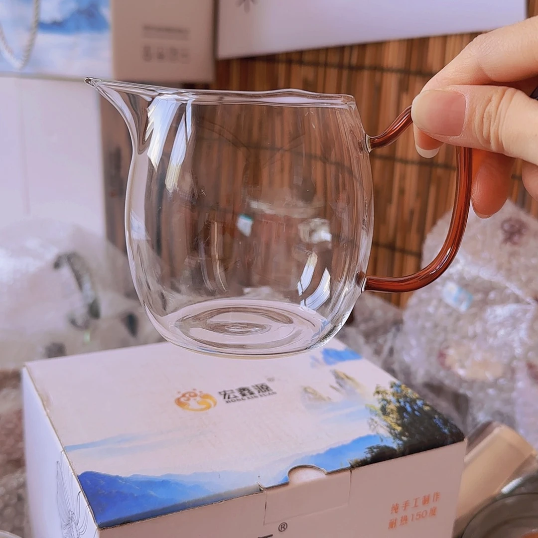 高硼硅玻璃茶水分离款瑕疵新300红8.2