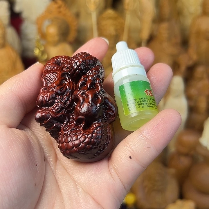 非洲紫檀（红花梨）紫檀木龙