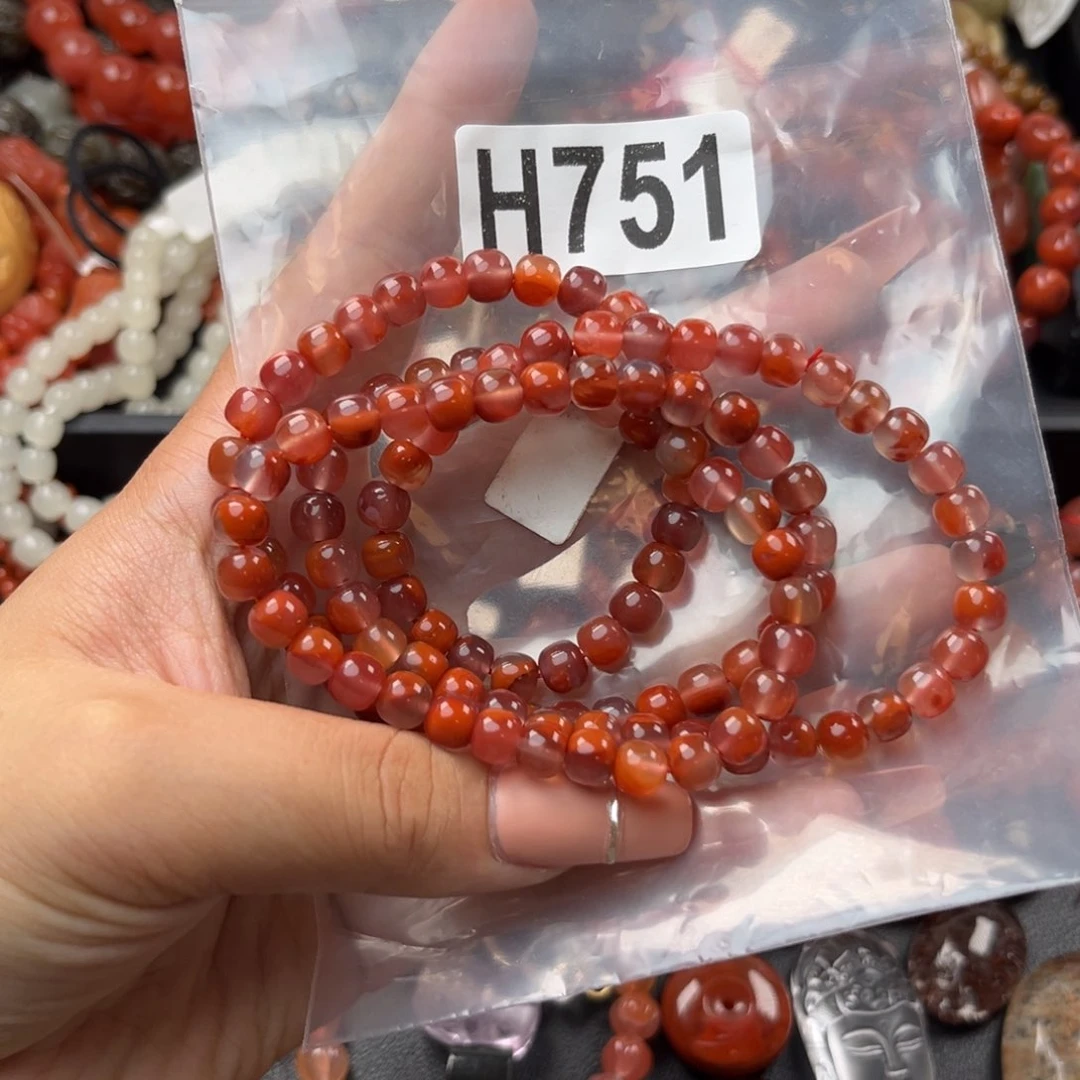 南红玛瑙未镶嵌珠宝奇石6*