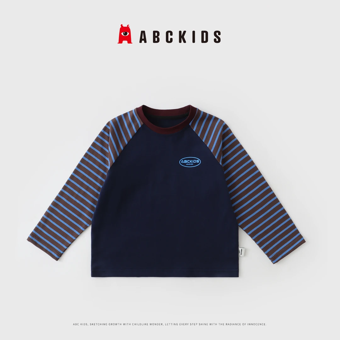 【ABCKIDS】秋款儿童韩版舒适长袖T恤A-1221532-1221533