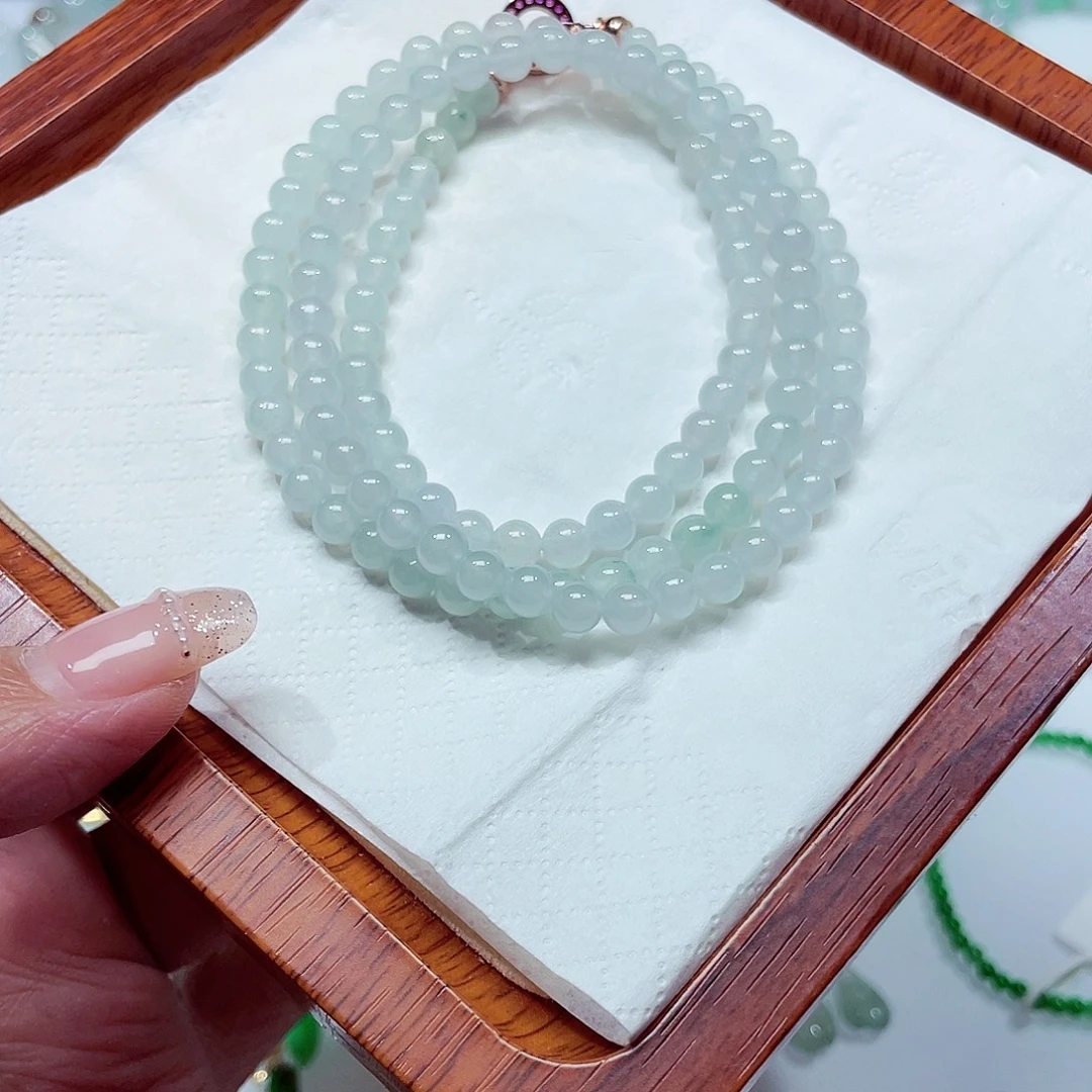 未镶嵌手链翡翠天然缅甸翡翠A货卡5.5